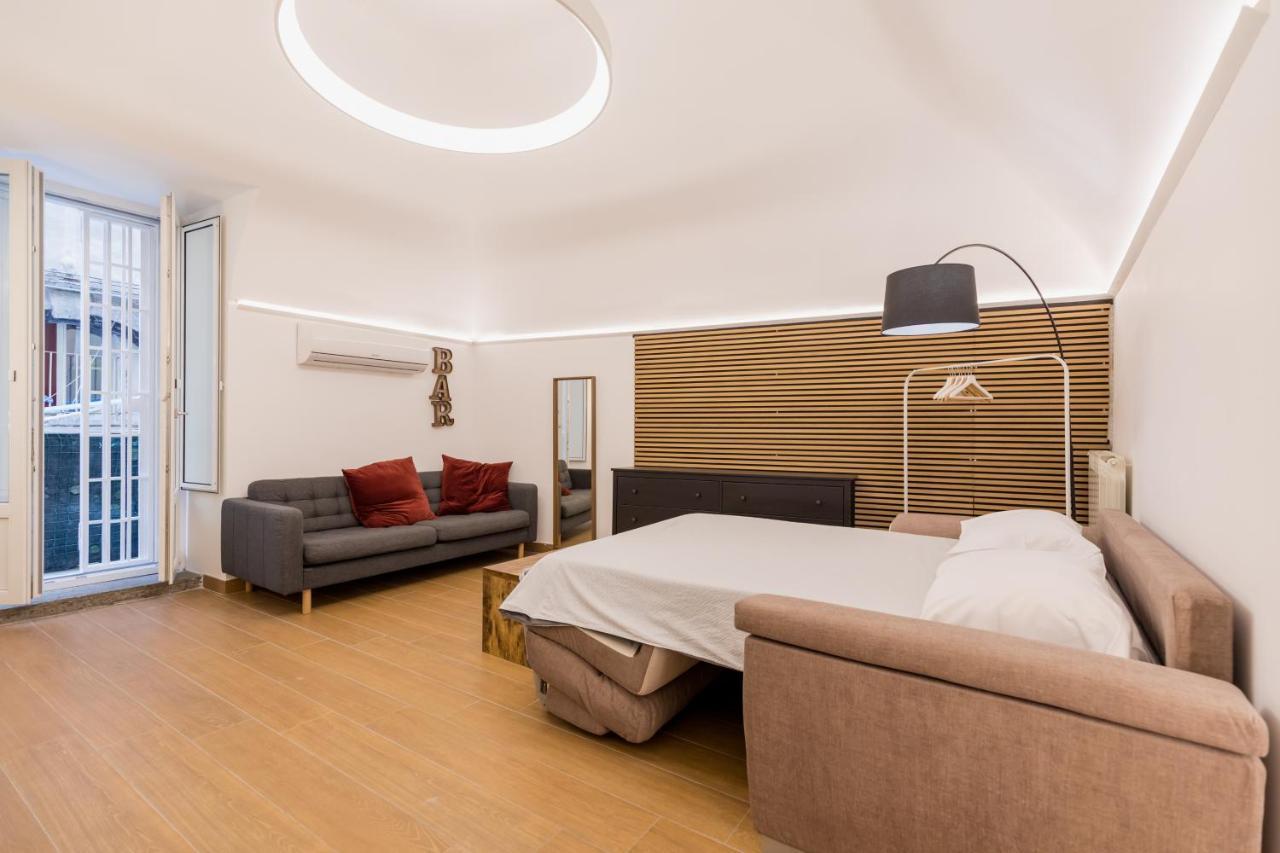 Exclusive Parking Flat X 4 Near Metro 1 Salvator Rosa Apartment Naples Luaran gambar