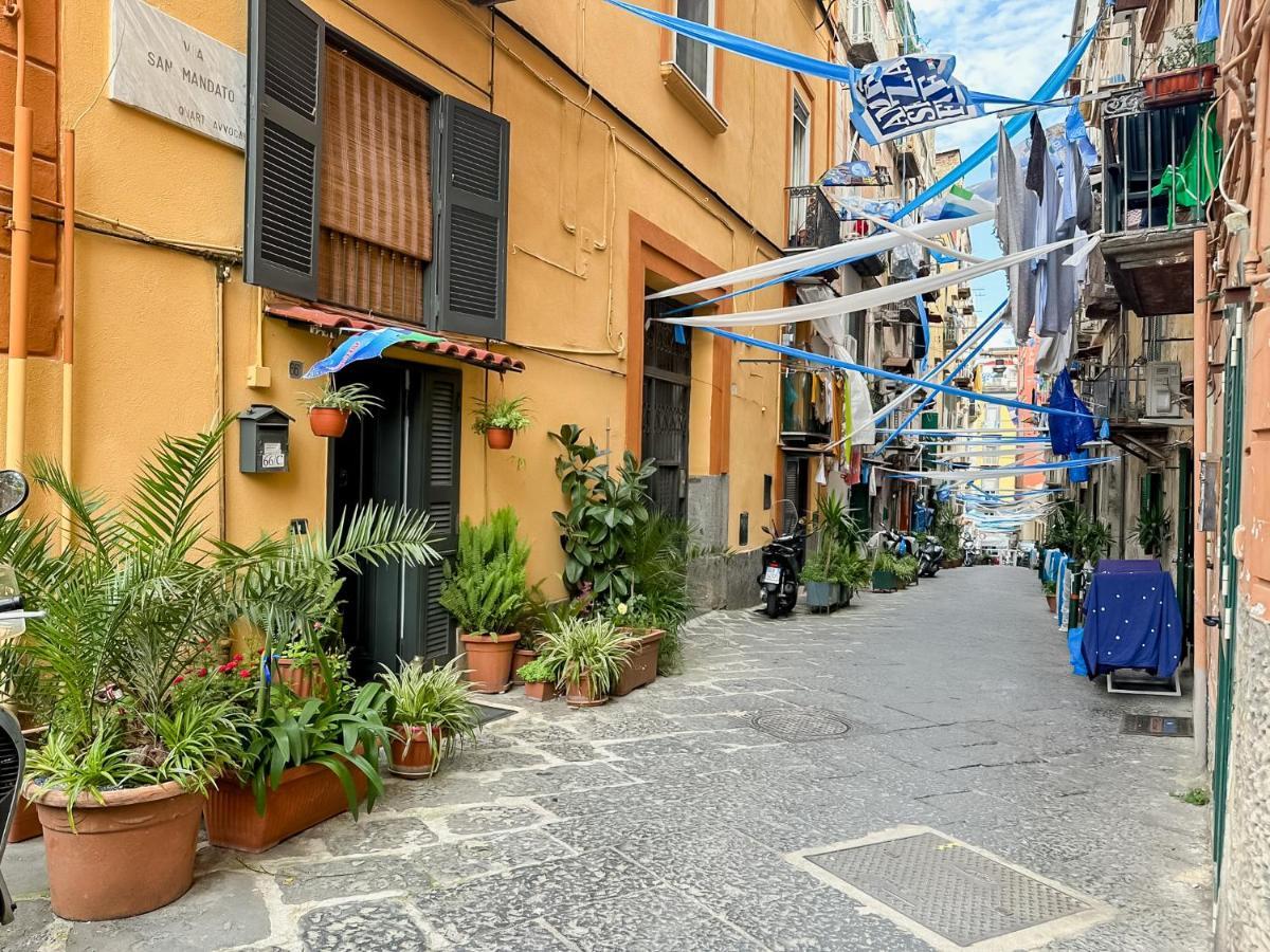 Exclusive Parking Flat X 4 Near Metro 1 Salvator Rosa Apartment Naples Luaran gambar